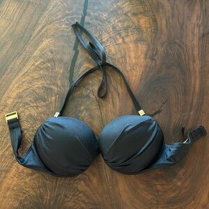 Victoria’s Secret black bikini top 32DD